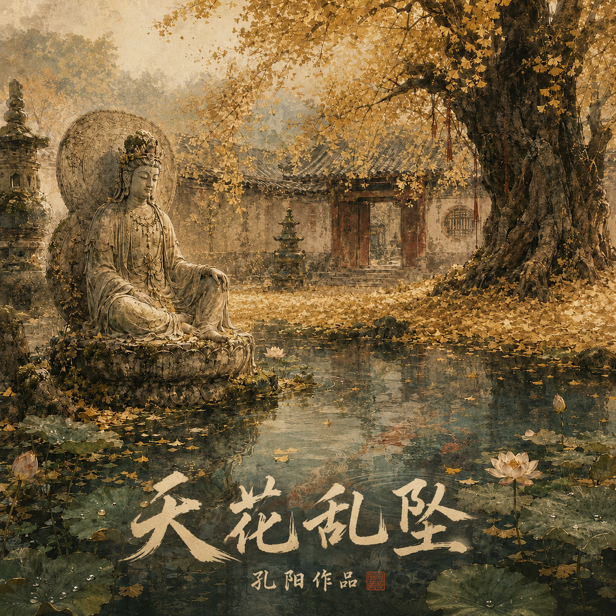孔阳《天花乱坠2026》官方专辑封面